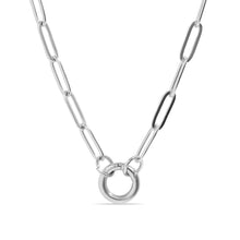Load image into Gallery viewer, Classic Paperclip Charm Holder Necklace ✨ 18"+2"