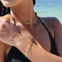 Load image into Gallery viewer, Classic Paperclip Chain Bracelet