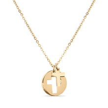 Load image into Gallery viewer, Faithful Grace Cross Pendant Necklace