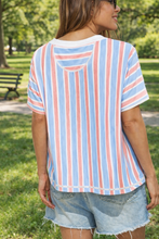 Load image into Gallery viewer, Red White and Blue Top ❤️💙