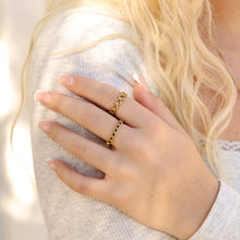 Load image into Gallery viewer, Sideways Heart Stacking Ring