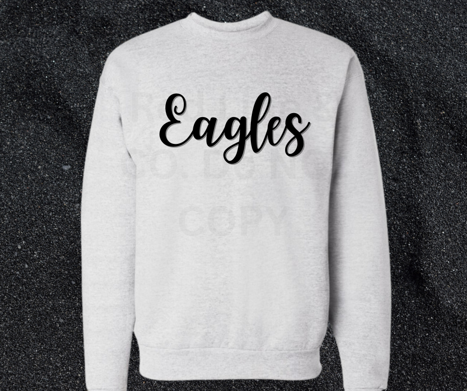 Eagles PUFF Mascot Basic T or Sweatshirt