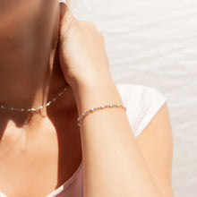 Load image into Gallery viewer, White Confetti Chain Bracelet
