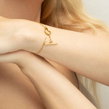 Load image into Gallery viewer, Modern Carabiner Link Bracelet
