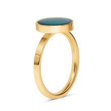 Load image into Gallery viewer, 18K Gold PVD Stainless Steel Mood Ring
