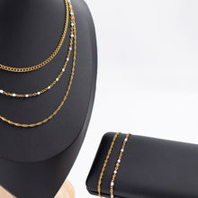 Load image into Gallery viewer, White Confetti Chain Bracelet
