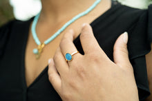 Load image into Gallery viewer, 18K Gold PVD Stainless Steel Mood Ring
