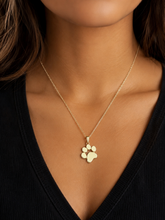 Load image into Gallery viewer, Paw Print Pendant Necklace
