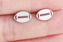 Load image into Gallery viewer, Football Stud Earrings 🏈
