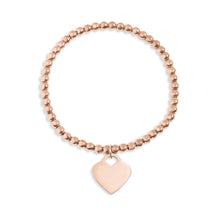 Load image into Gallery viewer, Beaded Heart Stretch Bracelet
