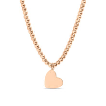 Load image into Gallery viewer, Heart of Gold Beaded Necklace

