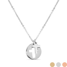 Load image into Gallery viewer, Faithful Grace Cross Pendant Necklace
