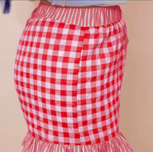 Load image into Gallery viewer, Red gingham shorts
