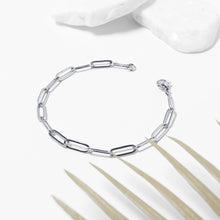 Load image into Gallery viewer, Classic Paperclip Chain Bracelet
