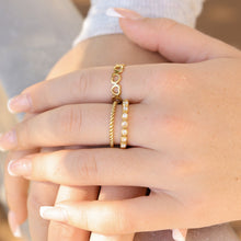 Load image into Gallery viewer, Sideways Heart Stacking Ring
